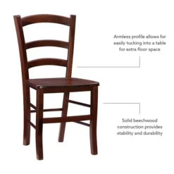Wood Ladderback Dining Chairs, Set Of 2-Kirkland's Home Best Sale