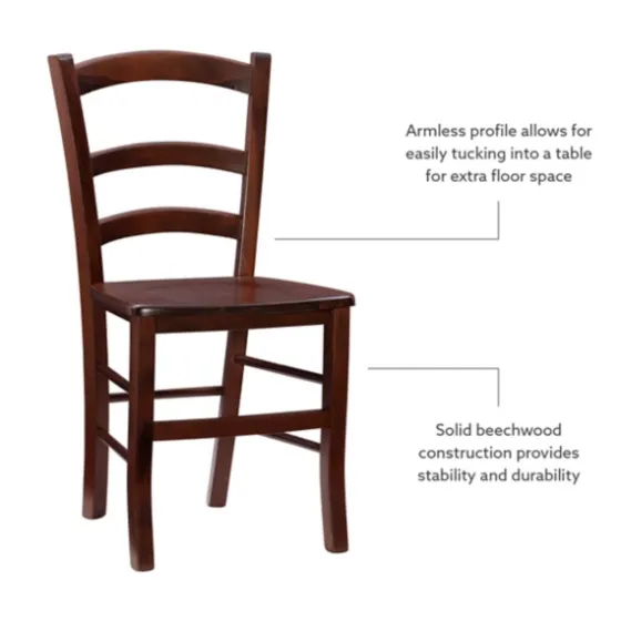 Wood Ladderback Dining Chairs, Set Of 2-Kirkland's Home Best Sale