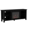 Wood Led Fireplace Media Cabinet-Kirkland's Home Sale