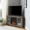 Wood Led Fireplace Media Cabinet-Kirkland's Home Clearance