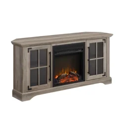 Wood Led Fireplace Media Cabinet-Kirkland's Home Clearance