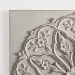 Wood Medallion 4-Pc. Wall Plaque Set-Kirkland's Home Store