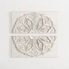 Wood Medallion 4-Pc. Wall Plaque Set-Kirkland's Home Shop