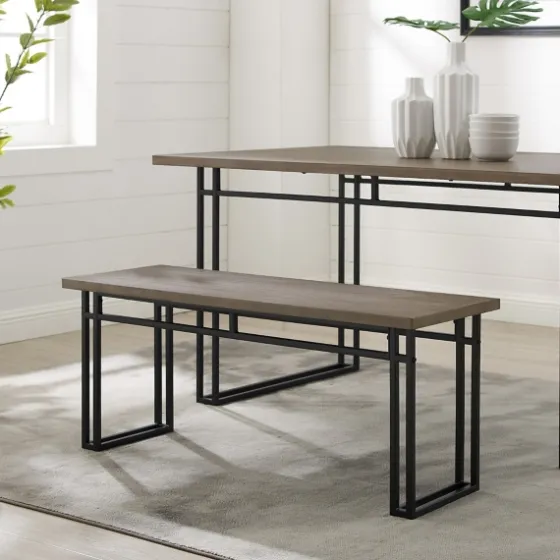 Wood Modern Dining Bench-Kirkland's Home Online