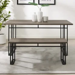 Wood Modern Dining Bench-Kirkland's Home Online