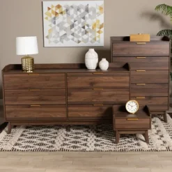 Wood Modern 3-Pc. Dresser Set-Kirkland's Home Outlet