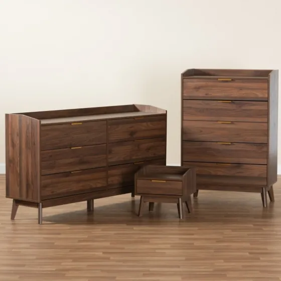 Wood Modern 3-Pc. Dresser Set-Kirkland's Home Outlet