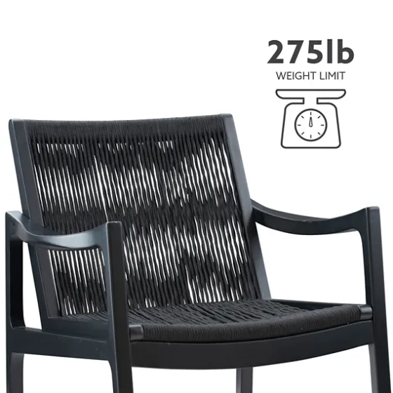 Wood Modern Woven Rocking Chair-Kirkland's Home Discount