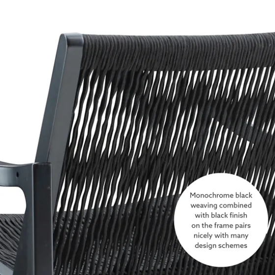 Wood Modern Woven Rocking Chair-Kirkland's Home Discount