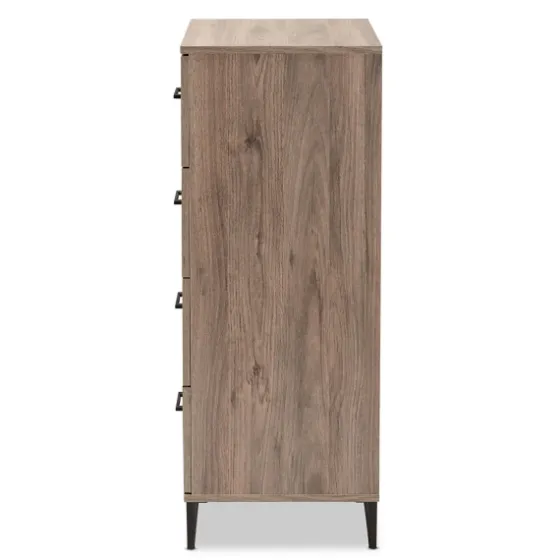 Wood Oak Finish 4-Drawer Chest-Kirkland's Home Hot
