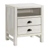 Wood Open Shelf Nightstand-Kirkland's Home Outlet