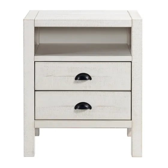 Wood Open Shelf Nightstand-Kirkland's Home Outlet