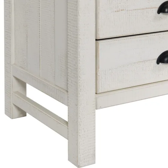 Wood Open Shelf Nightstand-Kirkland's Home Outlet