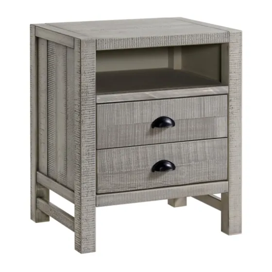 Wood Open Shelf Nightstand-Kirkland's Home Store