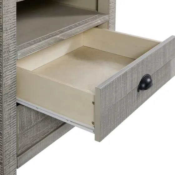 Wood Open Shelf Nightstand-Kirkland's Home Store