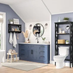 Wood Over-Toilet 3-Tier Shelf-Kirkland's Home Cheap