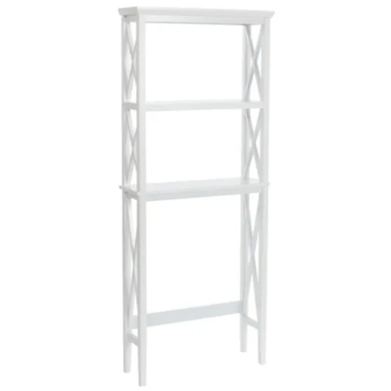 Wood Over-Toilet 3-Tier Shelf-Kirkland's Home Clearance