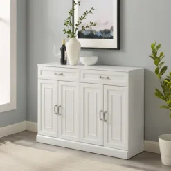 Wood Panel 4-Door Cabinet-Kirkland's Home Online