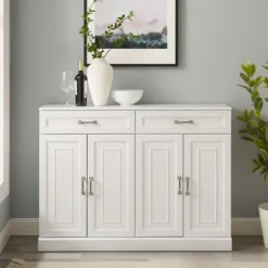 Wood Panel 4-Door Cabinet-Kirkland's Home Online