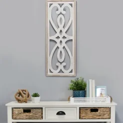 Wood Panel Scroll Wall Plaque-Kirkland's Home Best