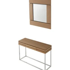 Wood 2-Pc. Console Table And Mirror Set-Kirkland's Home Best