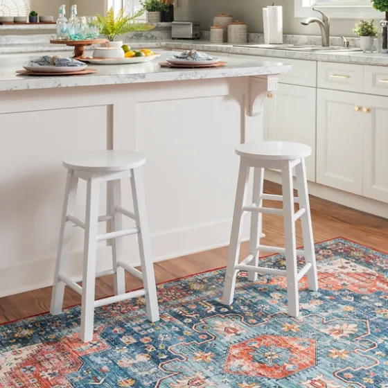 Wood Pub Classic Backless Counter Stool-Kirkland's Home Shop