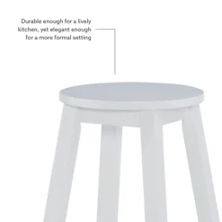 Wood Pub Classic Backless Counter Stool-Kirkland's Home Shop