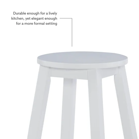 Wood Pub Classic Backless Counter Stool-Kirkland's Home Shop