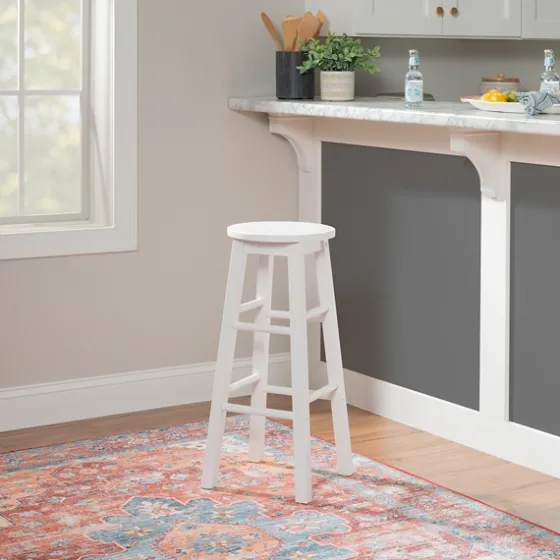 Wood Pub Classic Backless Bar Stool-Kirkland's Home Sale