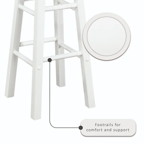 Wood Pub Classic Backless Bar Stool-Kirkland's Home Sale