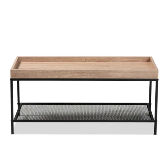 Wood Raised Edge Coffee Table-Kirkland's Home Flash Sale
