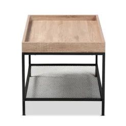 Wood Raised Edge Coffee Table-Kirkland's Home Flash Sale
