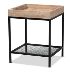 Wood Raised Edge Side Table-Kirkland's Home Hot