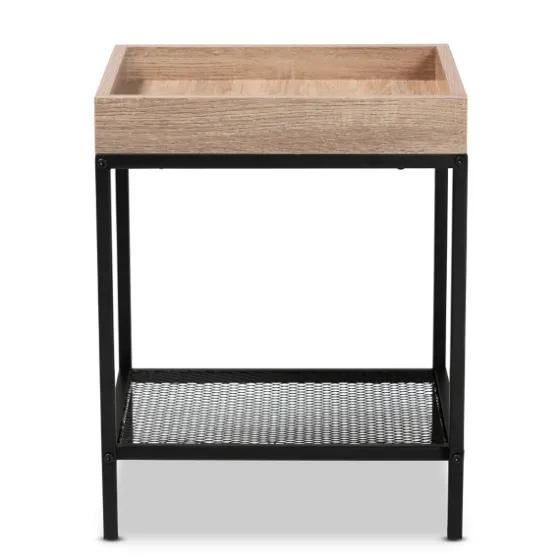 Wood Raised Edge Side Table-Kirkland's Home Hot
