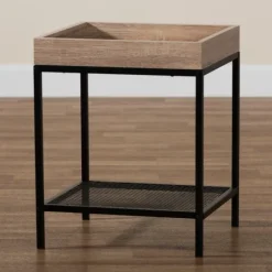 Wood Raised Edge Side Table-Kirkland's Home Hot