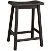 Wood Rectangular Counter Stools, Set Of 2-Kirkland's Home Best