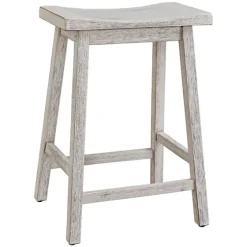 Wood Rectangular Counter Stools, Set Of 2-Kirkland's Home Outlet