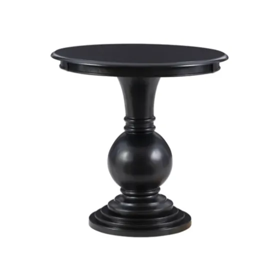 Wood Round Base Side Table-Kirkland's Home Clearance