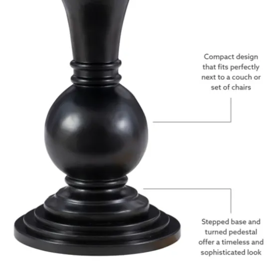 Wood Round Base Side Table-Kirkland's Home Clearance
