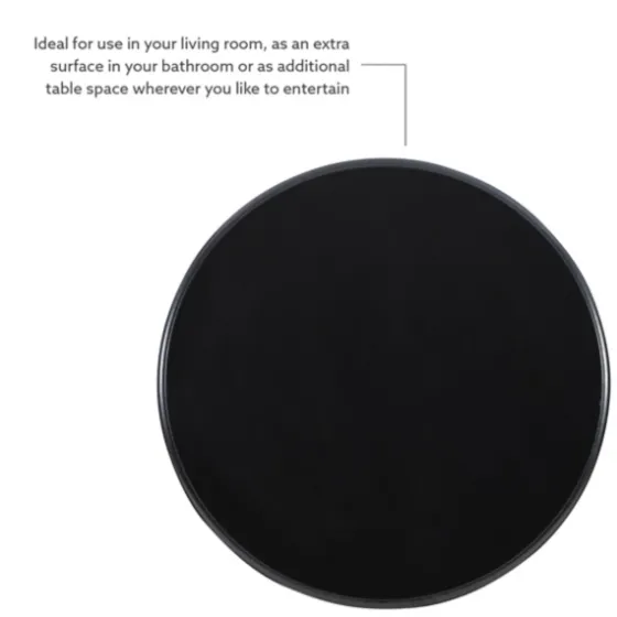 Wood Round Base Side Table-Kirkland's Home Clearance