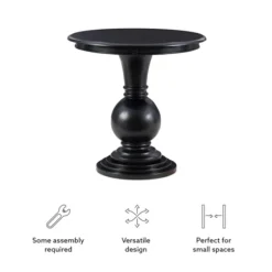 Wood Round Base Side Table-Kirkland's Home Clearance
