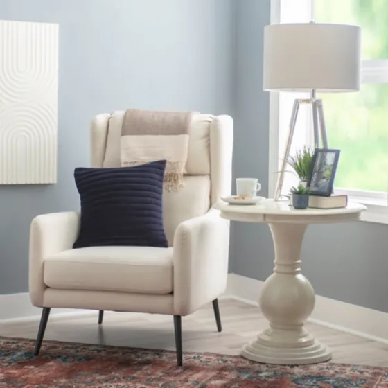 Wood Round Base Side Table-Kirkland's Home Discount