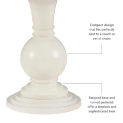 Wood Round Base Side Table-Kirkland's Home Discount