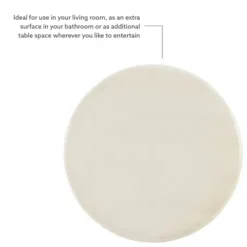 Wood Round Base Side Table-Kirkland's Home Discount