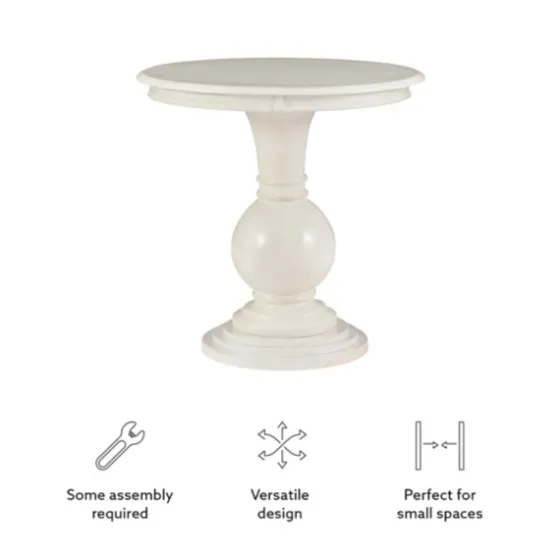 Wood Round Base Side Table-Kirkland's Home Discount