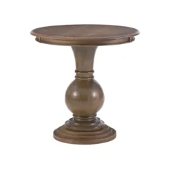 Wood Round Base Side Table-Kirkland's Home Online