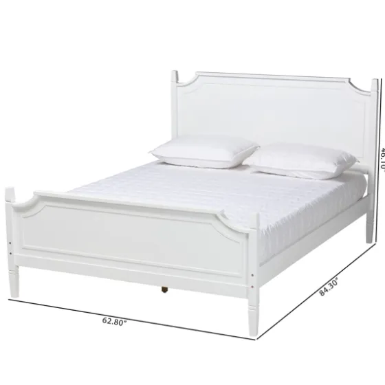 Wood Scalloped Queen Bed Frame-Kirkland's Home Hot