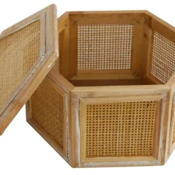 Wood Screen Panel Boxes, Set Of 2-Kirkland's Home Shop