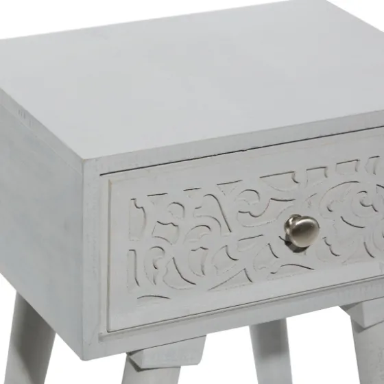 Wood Scroll Drawer Accent Table-Kirkland's Home Cheap