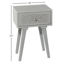 Wood Scroll Drawer Accent Table-Kirkland's Home Cheap
